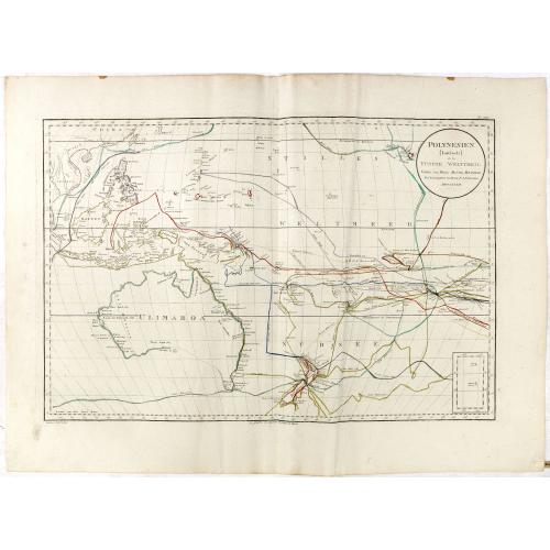 Old map image download for Polynesien (Inselwelt) oder der Fünfte Welttheil Verfasst von Herrn Djurberg. . .
