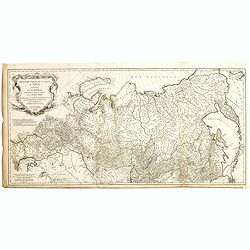 Troisième partie de la carte d'Asie, contenant la Sibérie, et quelques autres parties de la Tartarie. . .