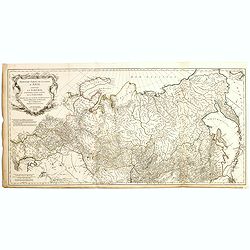 Troisième partie de la carte d'Asie, contenant la Sibérie, et quelques autres parties de la Tartarie. . .