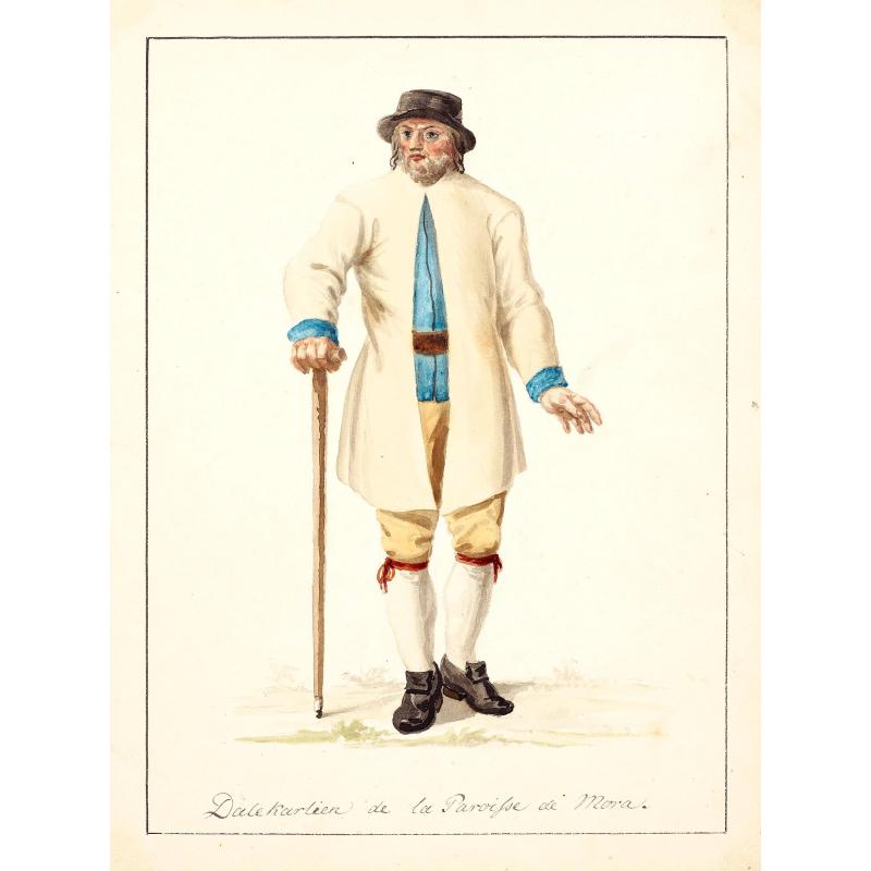 Dalekarlier de la Paroisse de Mora.