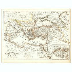 Das Osmanische Reich 1854.