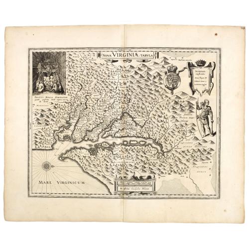 Nova Virginiae Tabula.