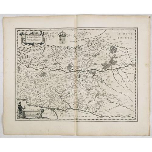 Old map image download for Lionnois, Forest, Beauiolois et Masconnois.