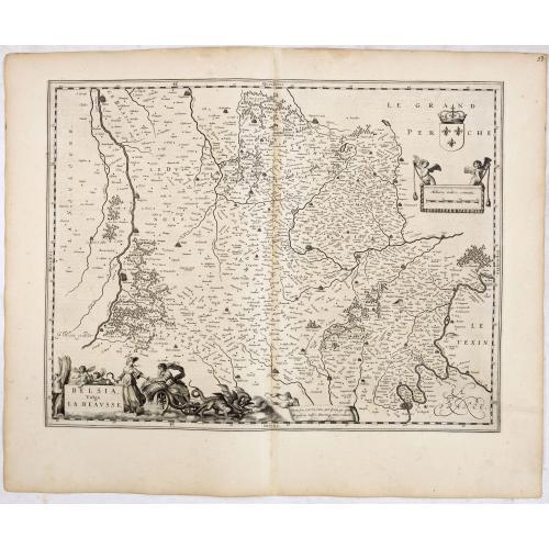 Old map image download for Belsia, Vulgo La Beausse.