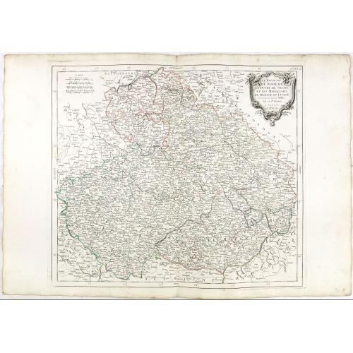 Old map image download for Le Royaume de Boheme.. Moravie et Lusace.