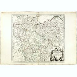 Cercle de Basse Saxe où sont distingués les états de ... et des évêchés d'Hildesheim et d'Halberstadt par le Sr. Robert.