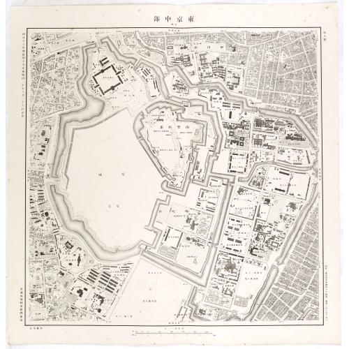 Old map image download for TOKYO in 9 sheets in 1:5 000 scale.