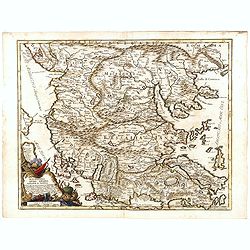 Macedonia Epiro Livadia Albania e Ianna / divise nelle sue parti principali da Giacomo Cantelli da Vignola. . .