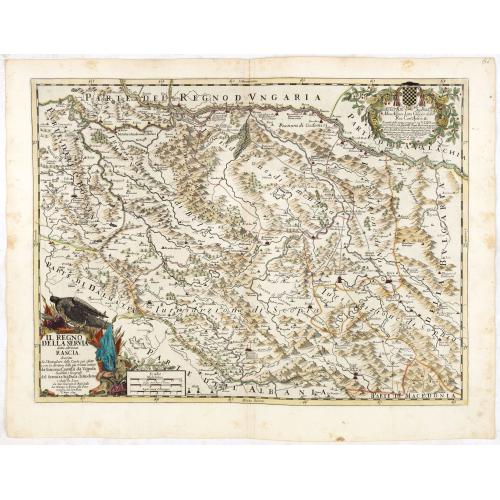 Old map image download for Il Regno Della Servia..