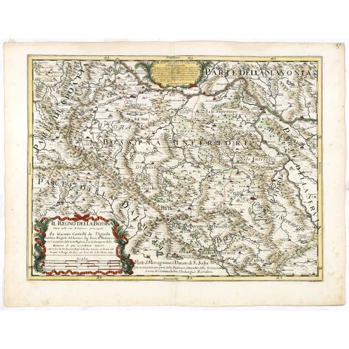 Old map image download for Il regno della Bossima diviso nelle ...