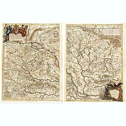 [Two sheet map] L'Ungaria nuovamente descritta, et accresciuta di varie noti . . .