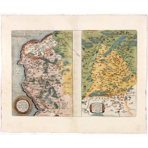 Old map image download for Caletensium et Bononiensium.. / Veromandorum. . .
