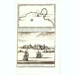 Staeten Landt Bezylt en Ontdekt met de Scheepen Heemskerk en de Zeehaen onder het Commande van den E. Abel Tasman. In den Iaare 1642. Den 13 December.