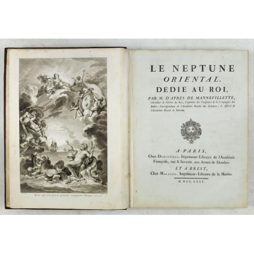 Old map image download for Le Neptune Oriental ou routier general des Cotes des Indes orientales et de la Chine. . .