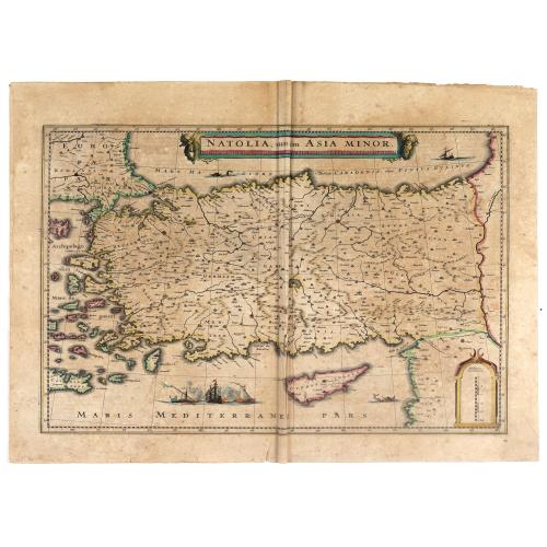 Old map image download for Natoliae Quae Olim Asia Minor.