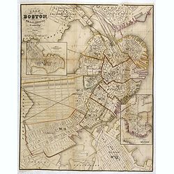 Plan Of Boston Comprising a Part of Charlestown and Cambridge. Published by George G. Smith, Engraver, Washington Street Boston 1855..