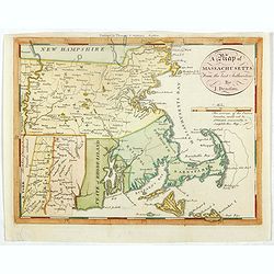 A map of Massachusetts from the best Authorities by J.Denison.