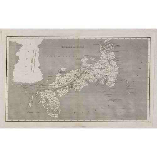 Empire of Japan. (With Sea of Corea)