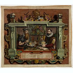 [Portrait of Gerard Mercator and Jodocus Hondius.]