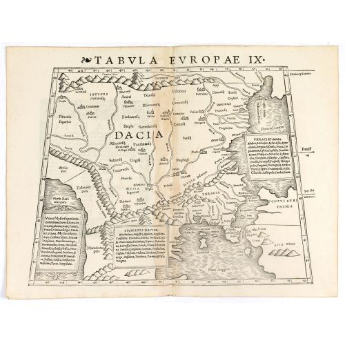 Old map image download for Tabula Europae IX ( Greece & Turkey).