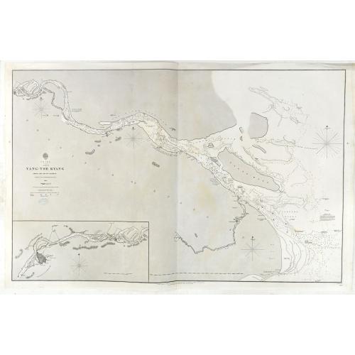 Old map image download for China, Sheet IX, Yang-Tse-Kiang from the sea to Nanking . . .