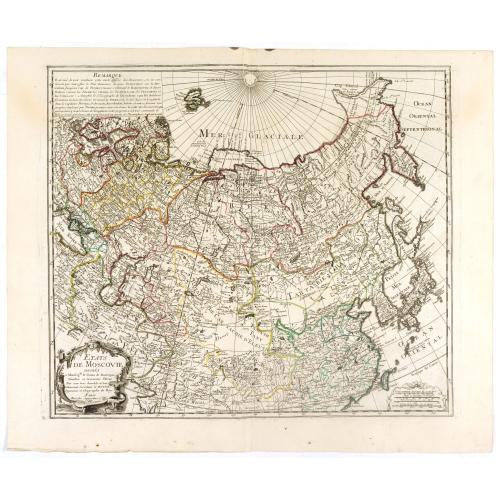 Old map image download for Etats de Moscovie. . .