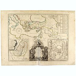 Carte des voyages de Notre seigneur Jesus Christ. . .