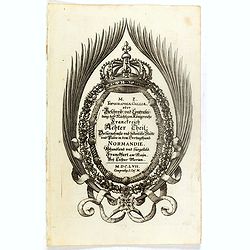 (Title page ) Topographia Galliae. . .