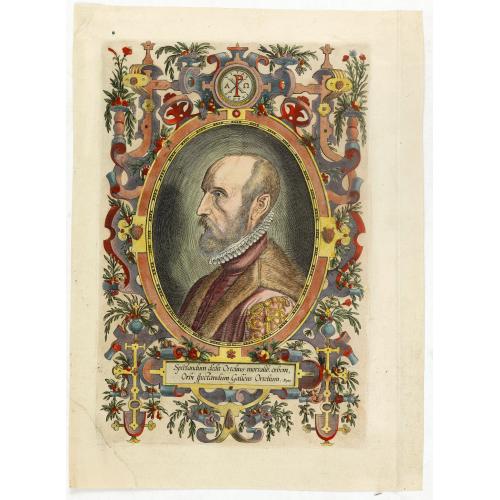 Old map image download for (Portrait of Abraham Ortelius)