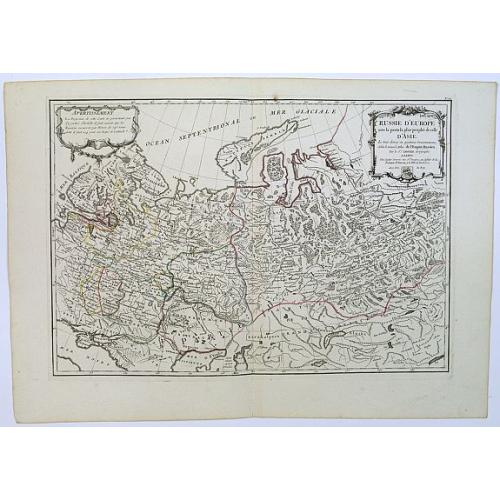 Old map image download for Russie d'Europe avec la partie la plus peuple de celle d'Asie...
