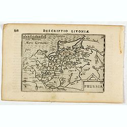 Descriptio Livoniae / Prussia.