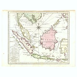 Carte des Isles de Java, Sumatra, Borneo. . . Malaca et Banca. . . / Kaart van de Eilanden van Java. . .