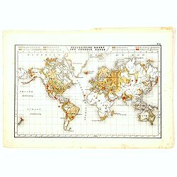 Geologische Kaart der Geheele Aarde.
