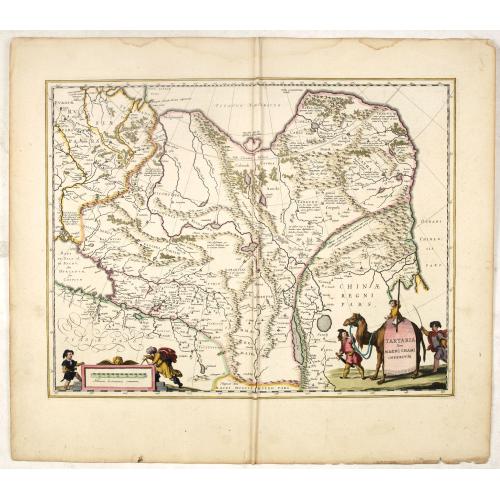 Old map image download for Tartaria sive Magni Chami Imperium.
