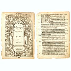 [Title Page] 1573 La Seconde part du Graund Abridgement Collect & escrie