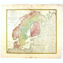 Scandinavia complectens sueciae, Daniae et Norvegiae. . .