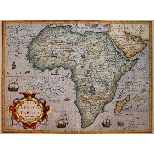 Old map image download for Nova Africae Tabula.