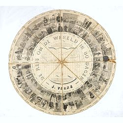 Jules Verne - Board game - Around the world in 80 days - 1877