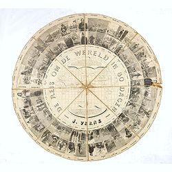 Jules Verne - Board game - Around the world in 80 days - 1877