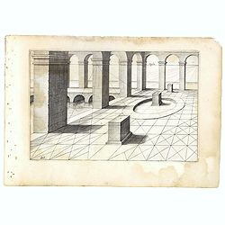 Perspective print by Vredeman de Vries. 19.