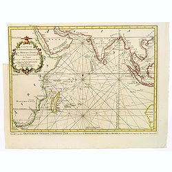Kaart van den Oostersen Oceaan, of Indiese Zee......