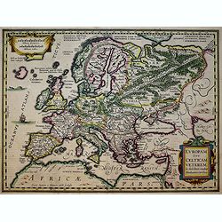 EVROPAM sive CELTICAM VETEREM sic describere conabar Abrahamus Ortelius. [CELTIC EUROPE]