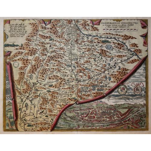 Old map image download for Salisburgensis Iuridictionis.