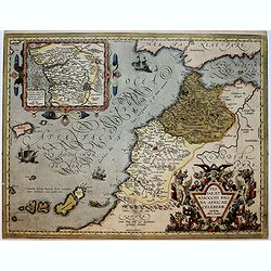 Fessae, et Marocchi Regna Africae Celeberr. describebat Abrah. Ortelius. 1595.