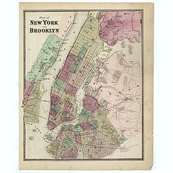 Plan of New York and Brooklyn.
