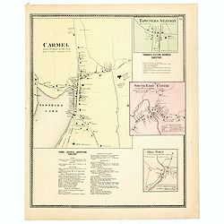 Town of Carmel / Towners Station / South East Centre / Mill Town.