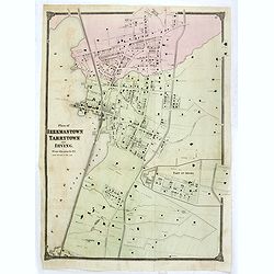 Image download for Plan of the Beekmanton Tarryntown and Ivring. Westchester Co. N.Y.