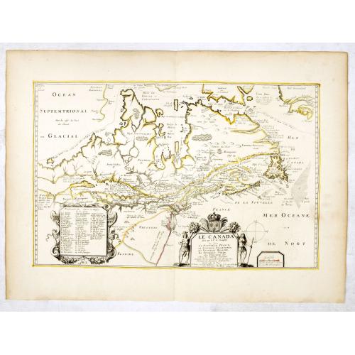 Le Canada faict par le St. De Champlain. . .