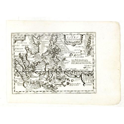 Old map image download for Les Isles des Indes Orientalle.