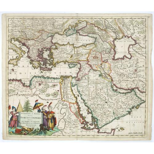 Old map image download for Accuratissima et maxima totius Turcici Imperii..